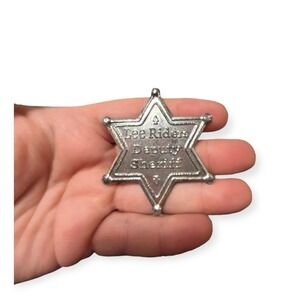 Lee Riders Deputy Sheriff Badge Pinback Button Advertising Kids Toy Accessory